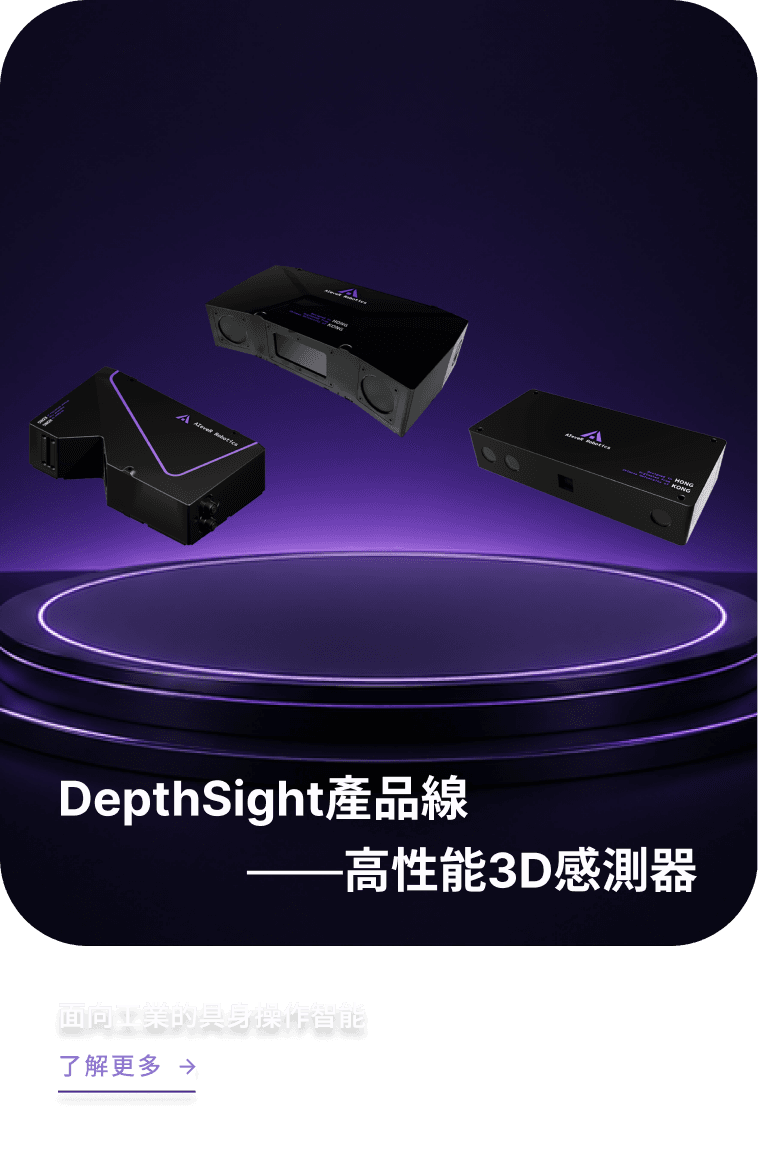 DepthSight产品线 高性能3D感测器
