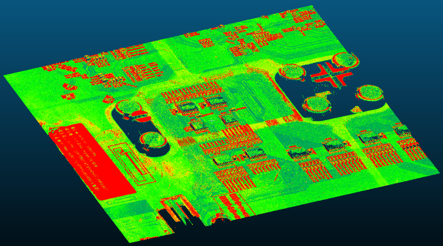 PCB 高精度 3D 點雲