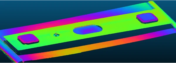 锂电池盖板3D点云